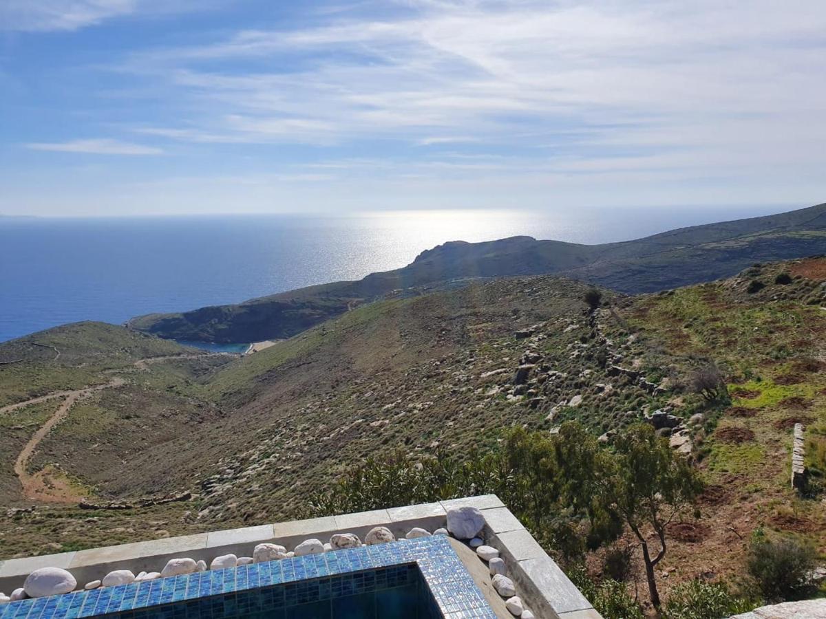 Breathtaking Seaview Villa In A Serene Scenery Chavouna Eksteriør billede